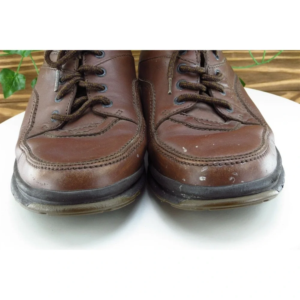Rockport Shoes‎ Sz 10.5 M Brown Derby Oxfords Leather Men